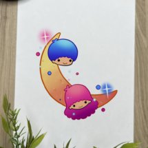 Kiki Lala kawaii tattoo design